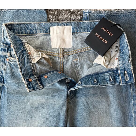 Mother Superior NWT The Huffy Skimp Hotter On The Other Side Straight Jeans 27 - Picture 10 of 16